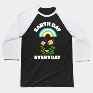 Earth Day Celebration Cute Nature Baseball T-Shirt